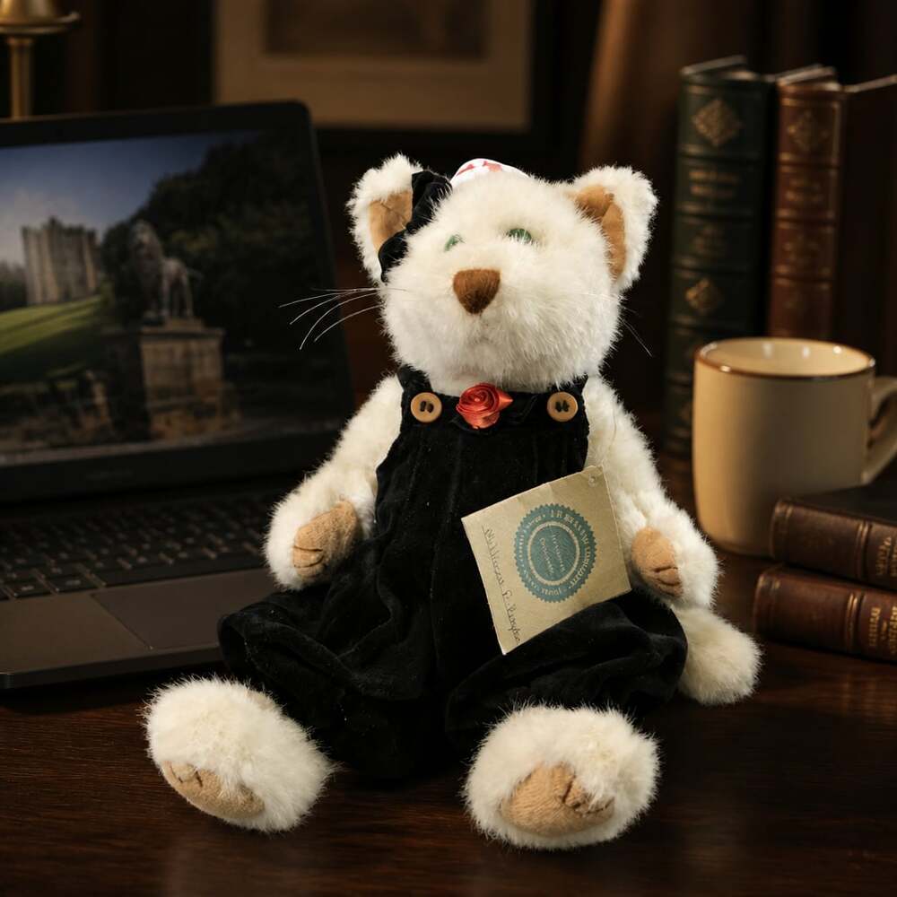 J.B. Bean and Associates Millicent P. Pussytoes Plush Cat Collectible